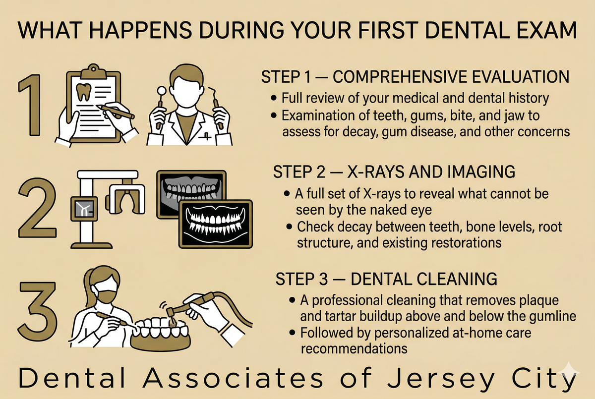 Fist Dental Visit - Dental Associates of Jersey City